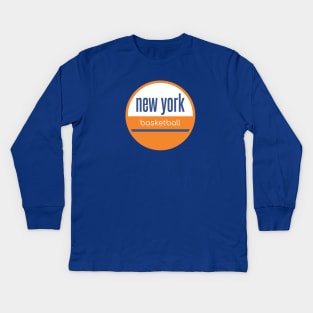 new york basketball Kids Long Sleeve T-Shirt